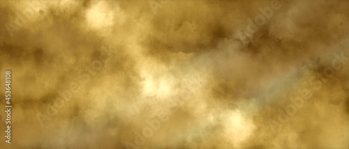 golden wall with structure and shiny glowing effects - gold colored luxury background banner