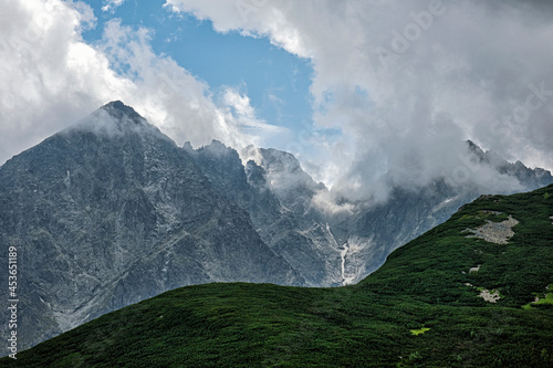 High Tatras scenery, Slovakia, seasonal nature photo