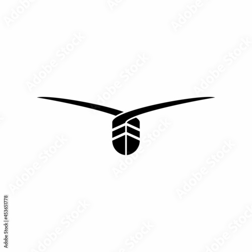 hockey stick and bird's wing combination