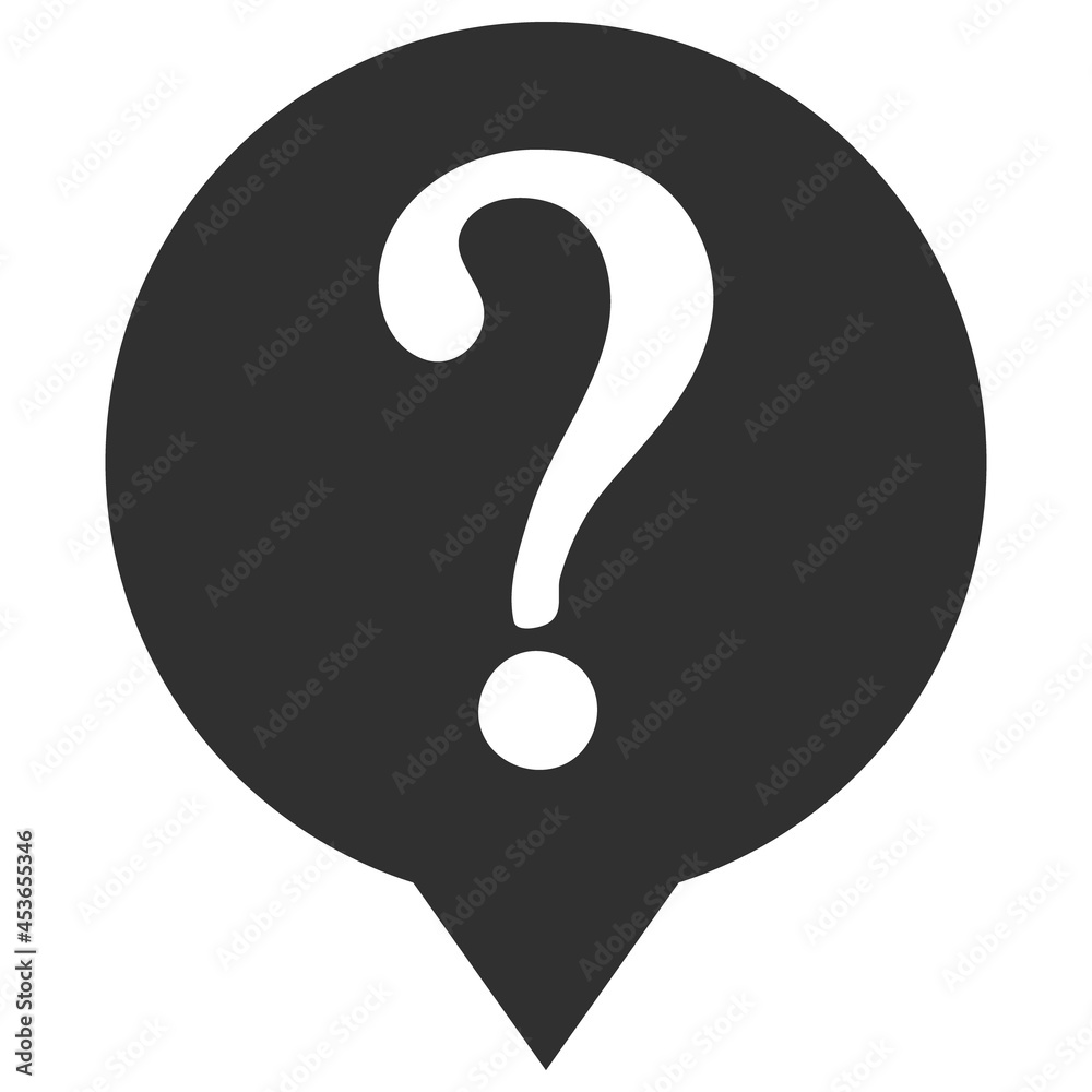 Query vector illustration. Flat illustration iconic design of query, isolated on a white background. Query vector illustration. Flat illustration iconic design of query, isolated on a white background.