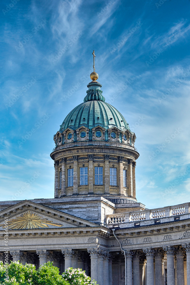 Obraz premium Kazan Cathedral or Kazanskiy Kafedralniy Sobor in Saint Petersburg