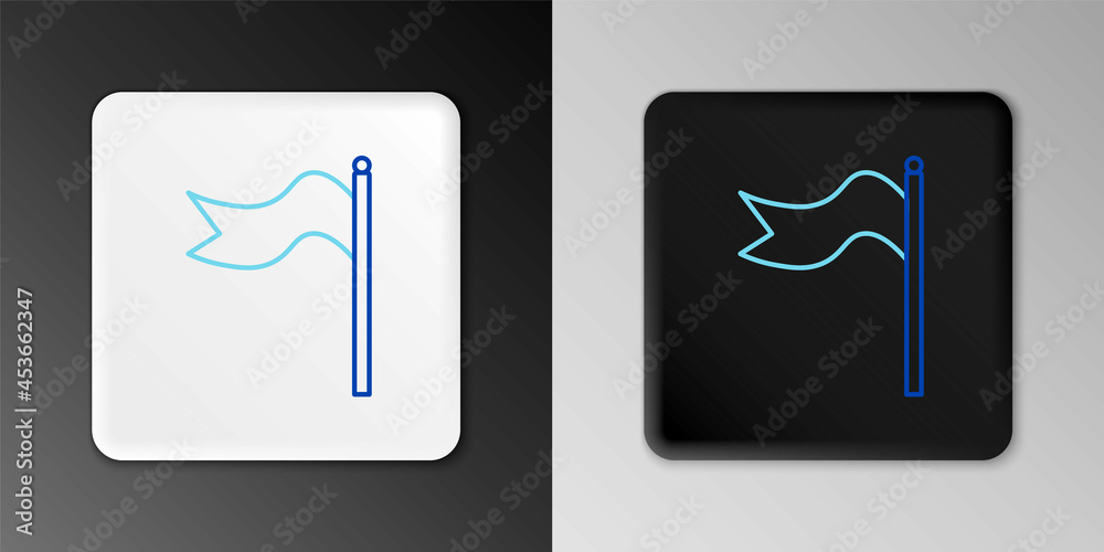 Line Meteorology windsock wind vane icon isolated on grey background. Windsock indicate the direction and strength of the wind. Colorful outline concept. Vector Line Meteorology windsock wind vane icon isolated on grey background. Windsock indicate the direction and strength of the wind. Colorful outline concept. Vector