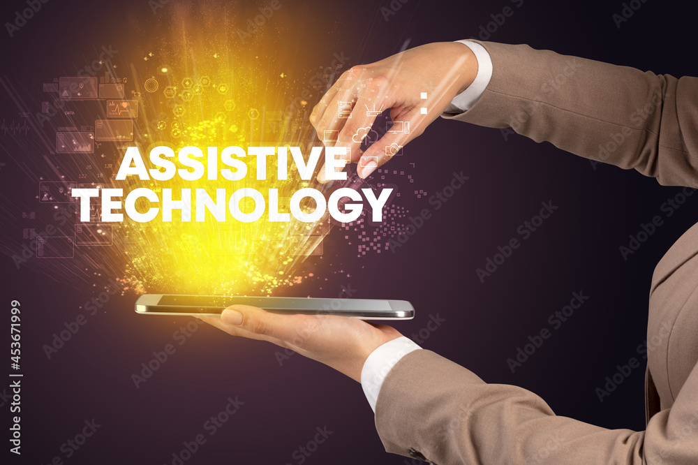 Close-up of a touchscreen with inscription