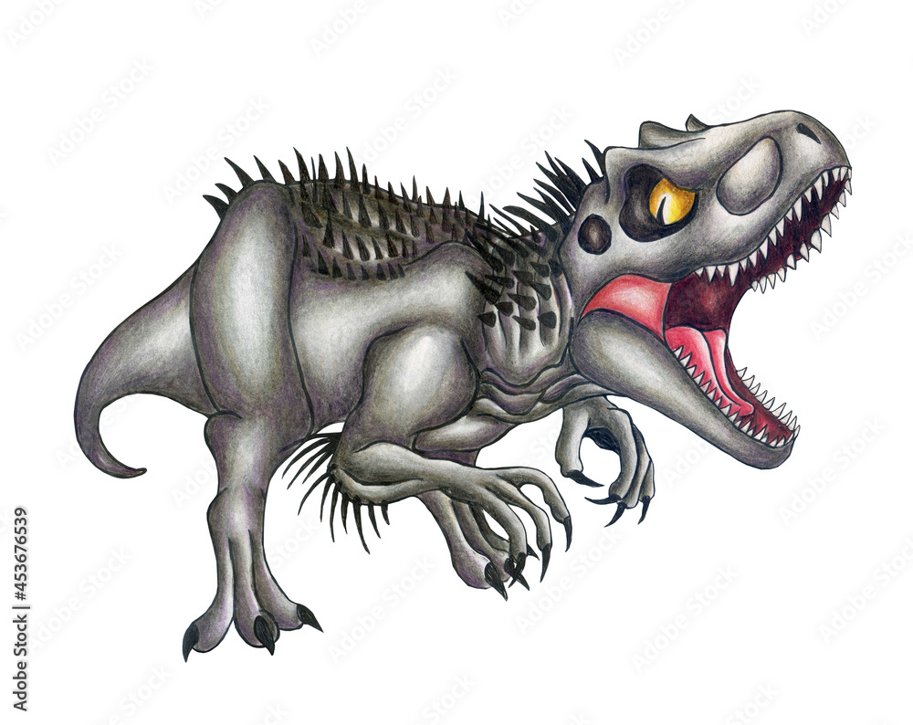 Indominus Rex from Jurassic World  rdrawing