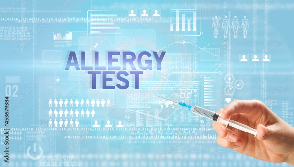 Close-up view of doctor's hand in a white glove holding syringe