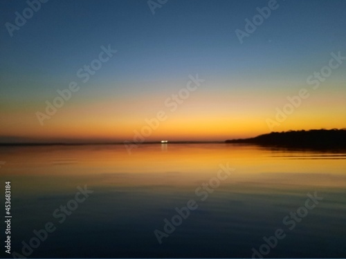 sunset on the lake © Edilene