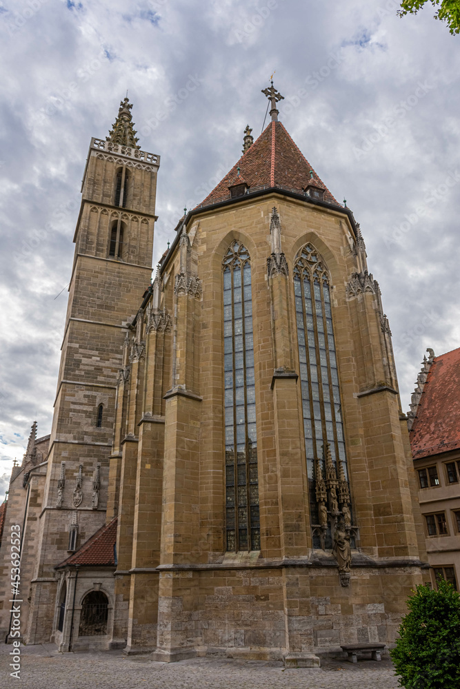 Cathedral of Rothenburg ob der Tauber , Germany