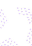 pink background with stars and copy space for text