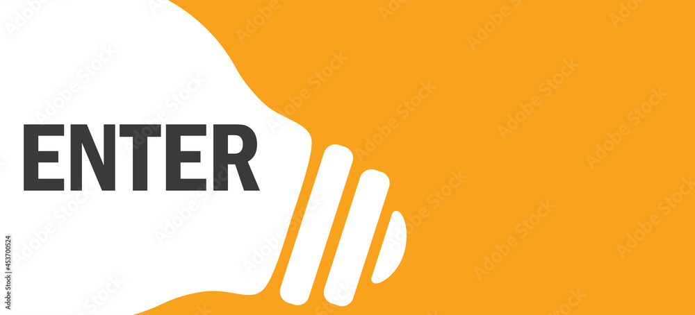 Fototapeta premium enter in lamp background illustration