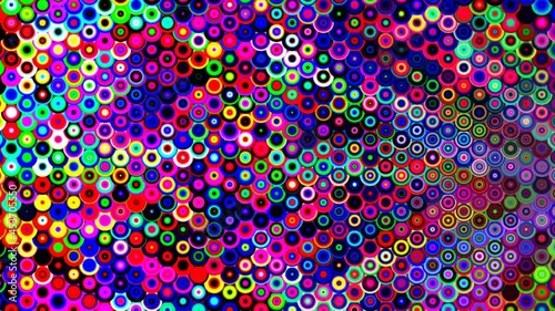 Mosaic Motion Graphic Animation Background Video