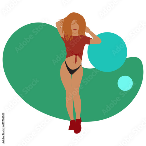 Mujer posando 