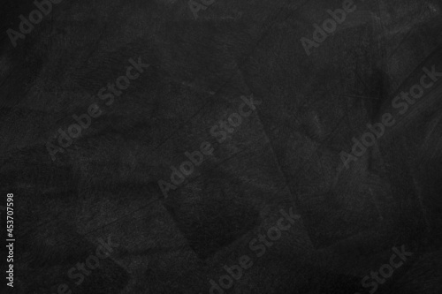 Texture of chalk on black chalkboard or blank blackboard background. School education  dark wall backdrop  template for learning board concept.