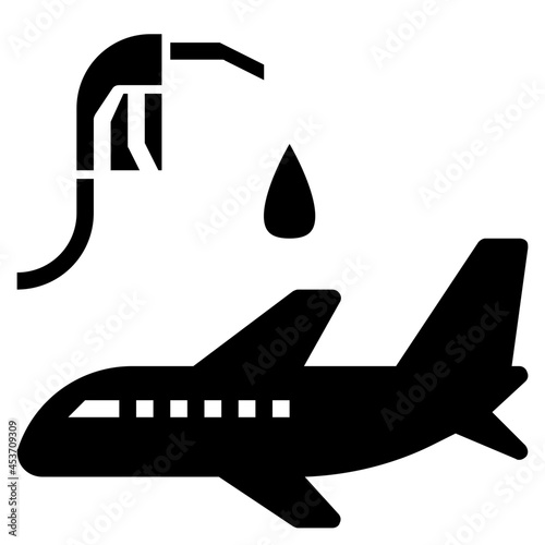 aviation glyph icon