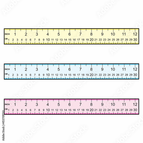 ruler vector illustration