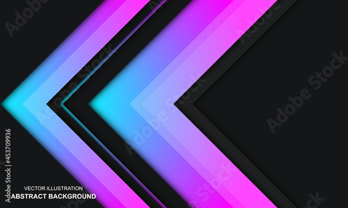 Modern Abstract Background Black Dop and Colorful Design