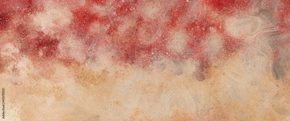 Abstract multicolor watercolor with splash paint texture or grunge background design