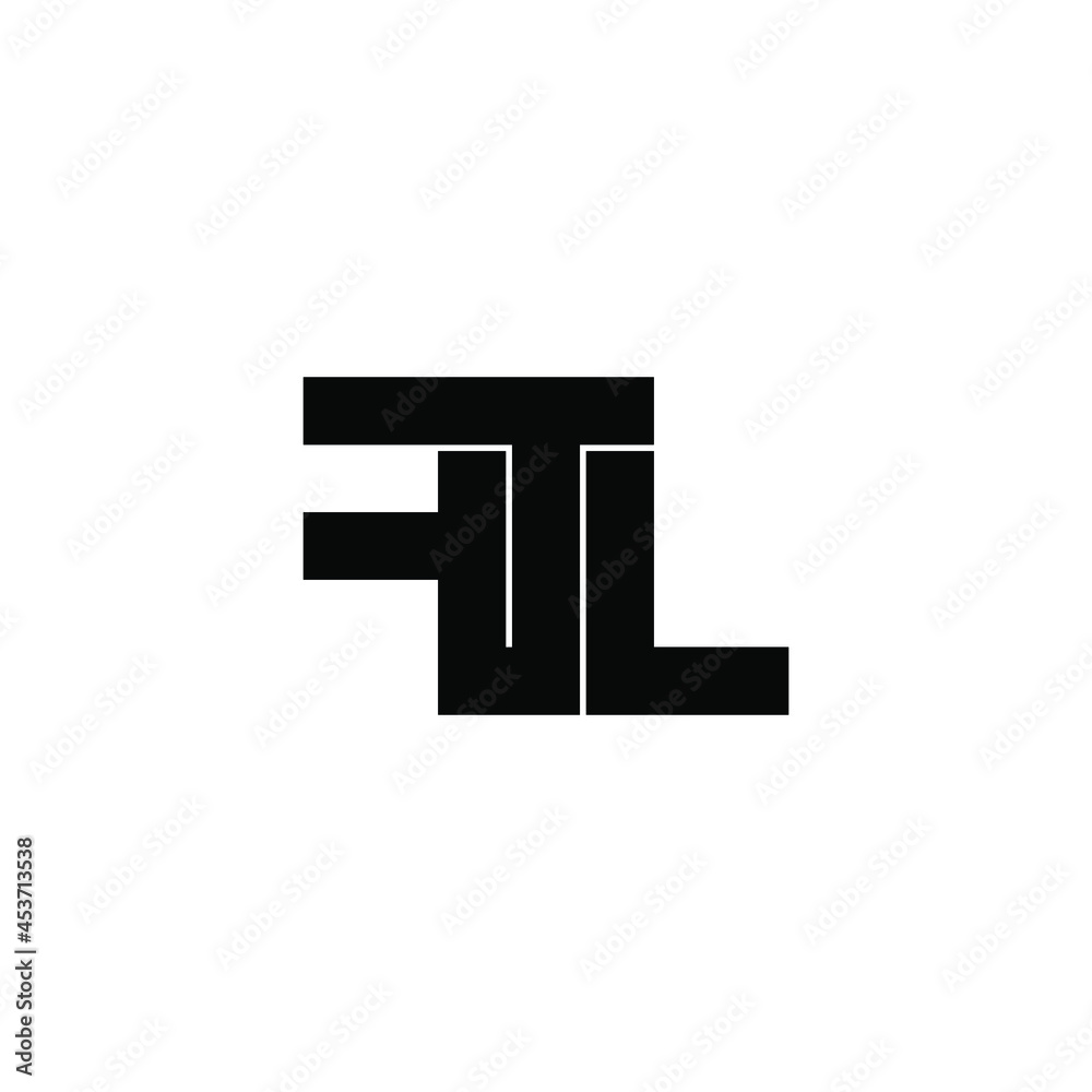 ftl initial letter monogram logo design ftl initial letter monogram logo design