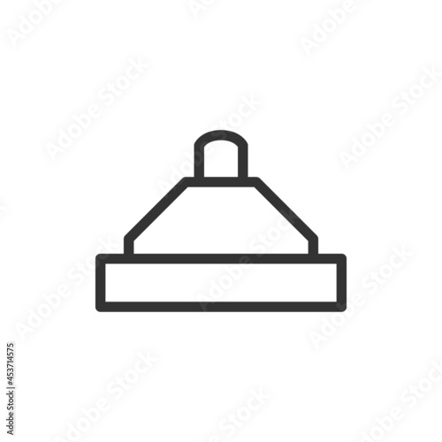 Simple extractor line icon.