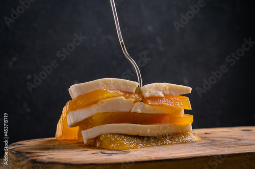 Sweet potato and cheese vigilante dessert