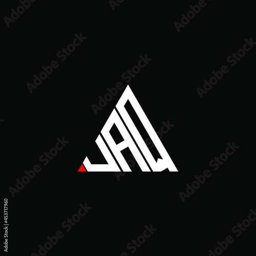 UAQ letter logo creative design. UAQ unique design photo