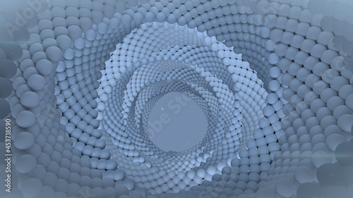 Abstract geometric wormhole...
