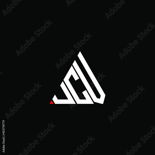 UCV letter logo creative design. UCV unique design photo