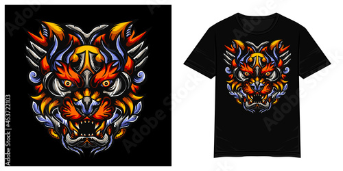 lionza vector tshirt illustration photo