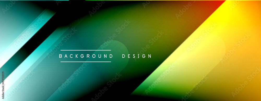 Dynamic lines abstract background. 3D shadow effects and fluid gradients. Modern overlapping forms Dynamic lines abstract background. 3D shadow effects and fluid gradients. Modern overlapping forms