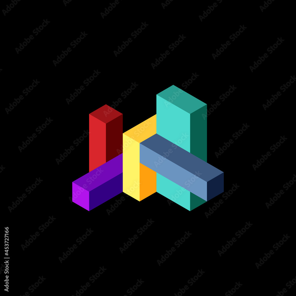 Abstract background. 3d cubes, cubic elements and blocks. Techno or business concept for wallpaper, banner, background, landing page Abstract background. 3d cubes, cubic elements and blocks. Techno or business concept for wallpaper, banner, background, landing page