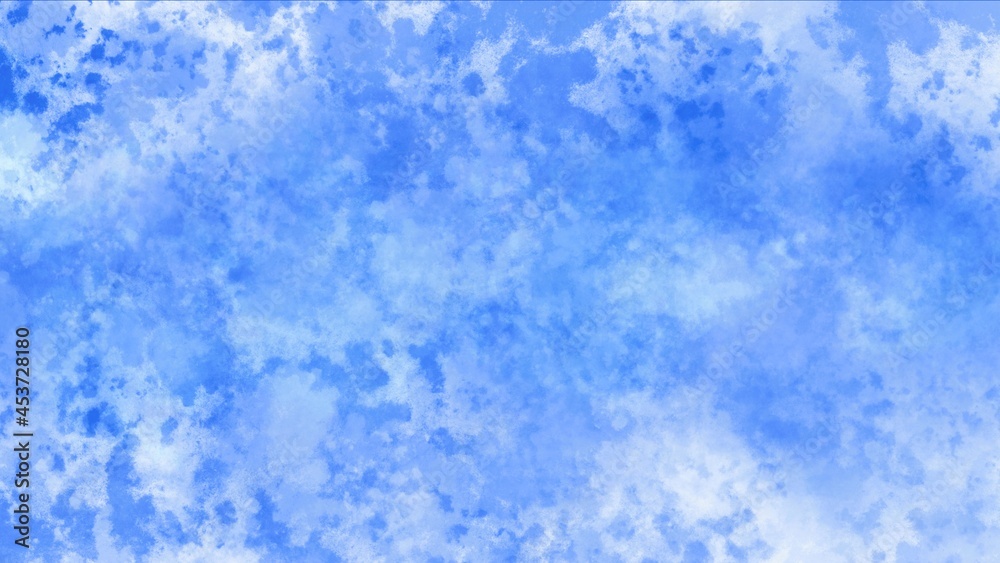 Fototapeta premium Painted Blue Background