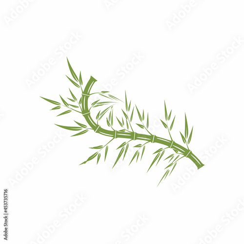 Bamboo Logo Template vector icon illustration design © dar
