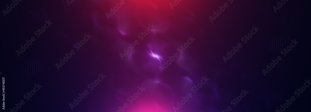 Abstract colorful digital particles wave with bokeh and light background, 3d render wave line dot background, line wave light glowing effect particular background. Abstract colorful digital particles wave with bokeh and light background, 3d render wave line dot background, line wave light glowing effect particular background.