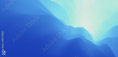 Abstract background with dynamic effect. Trendy gradients. 3D vector Illustration for advertising, marketing or presentation.