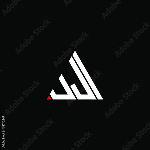 UJI letter logo creative design. UJI unique design
 photo