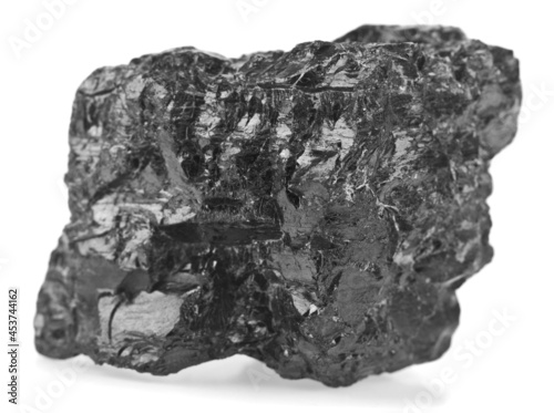 Coal isolated on white background.