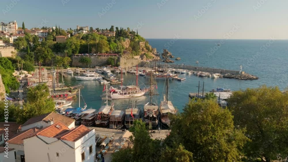 Port in the Kaleici old town of Antalya city, Turkey Port in the Kaleici old town of Antalya city, Turkey