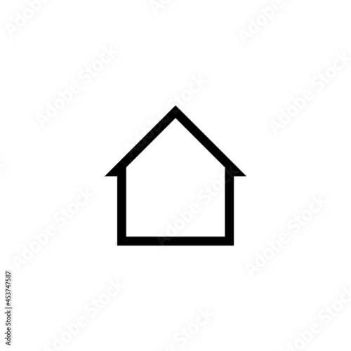House icon isolated on white background