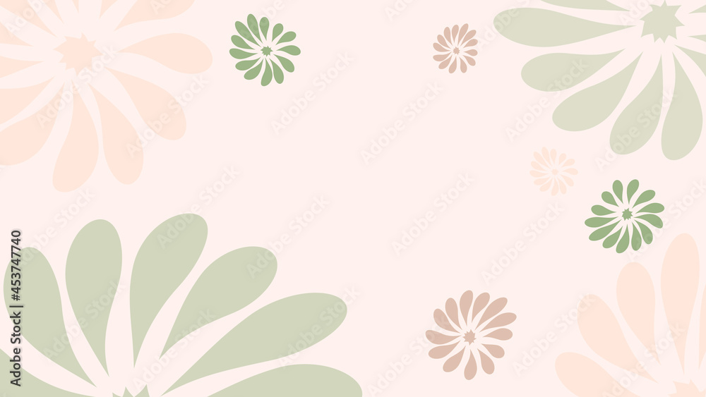 Fototapeta premium flower soft color backgound