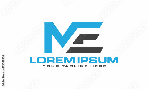 The Best Design ME logo unique modern minimalist simple creative abstract and vector