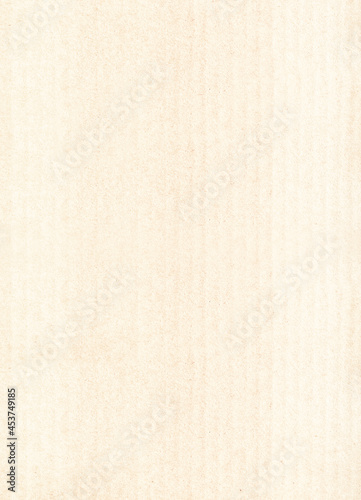 Striped cardboard texture. Horizontal or vertical banner with paper texture