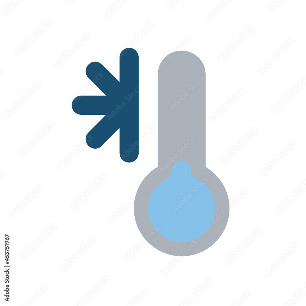 Cold , Weather flat icon. Cold , Weather flat icon.