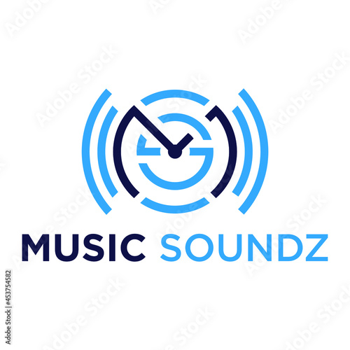 sound music logo design that can be used for symbols