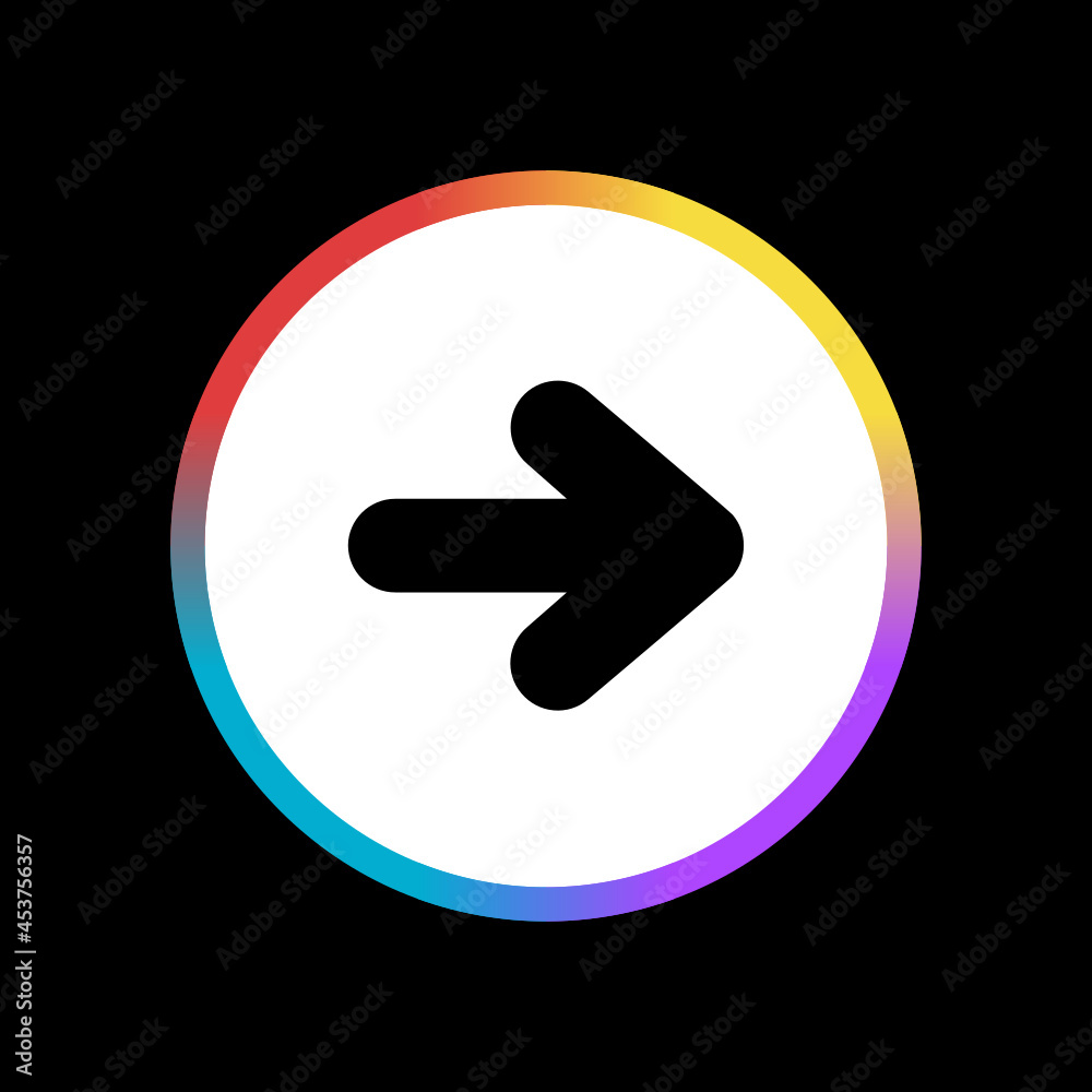 Arrow Forward - Sticker Arrow Forward - Sticker