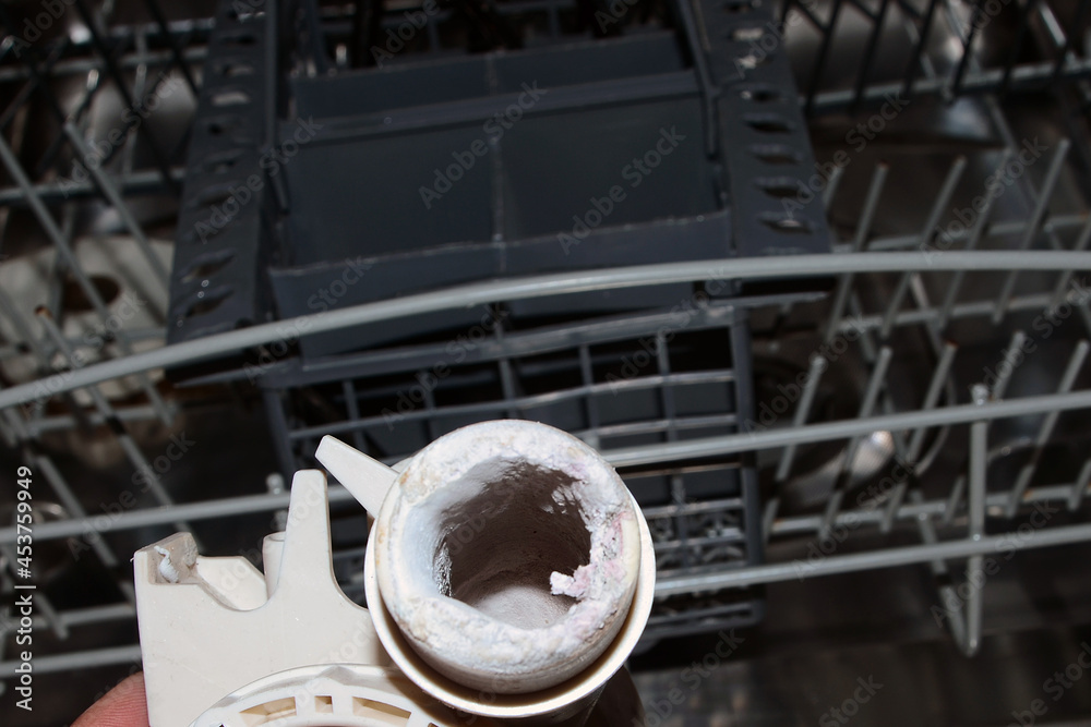 Hard water, limescale build up in dish washer pump, magnesium, calcium