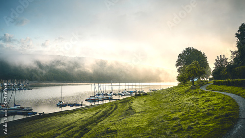 Sailing Lake in Germany Nature and Travel Photography. High quality photo