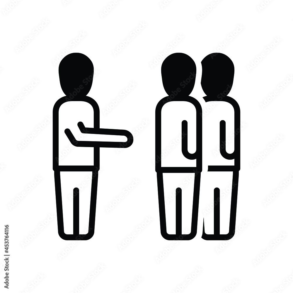 Black solid icon for they Black solid icon for they