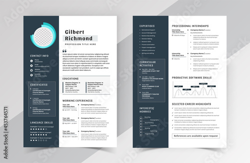 Modern Creative Resume Cv Template