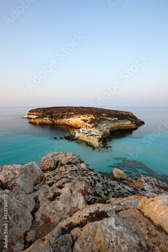 Island of Rabbits in Lampedusa, Sicily, Italy
