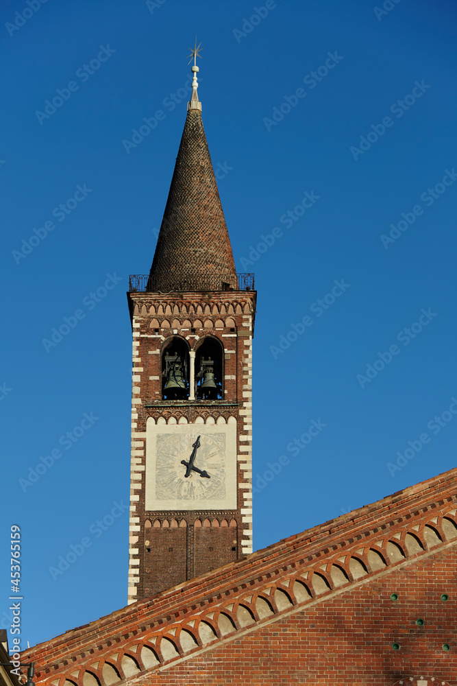 Fototapeta premium Church of Sant'Eustorgio in Milan, Italy