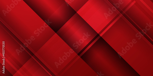 Modern dark red 3D abstract background with overlap layers dan business corporate concept